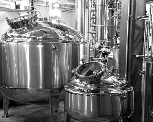 Pot still at Black Button